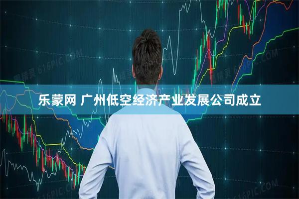 乐蒙网 广州低空经济产业发展公司成立