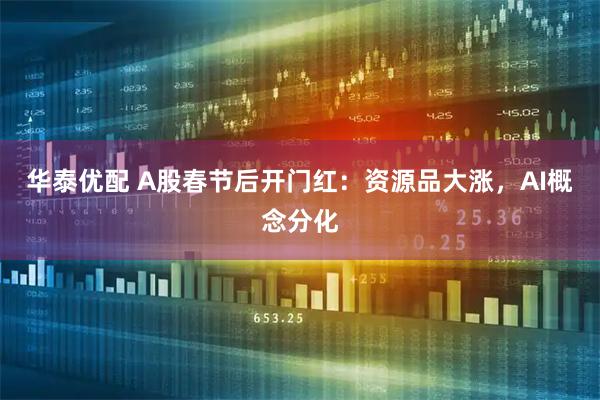 华泰优配 A股春节后开门红：资源品大涨，AI概念分化